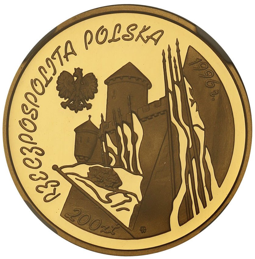 III RP 200 złotych 1996 Henryk Sienkiewicz NGC PF69 ULTRA CAMEO (2 MAX)